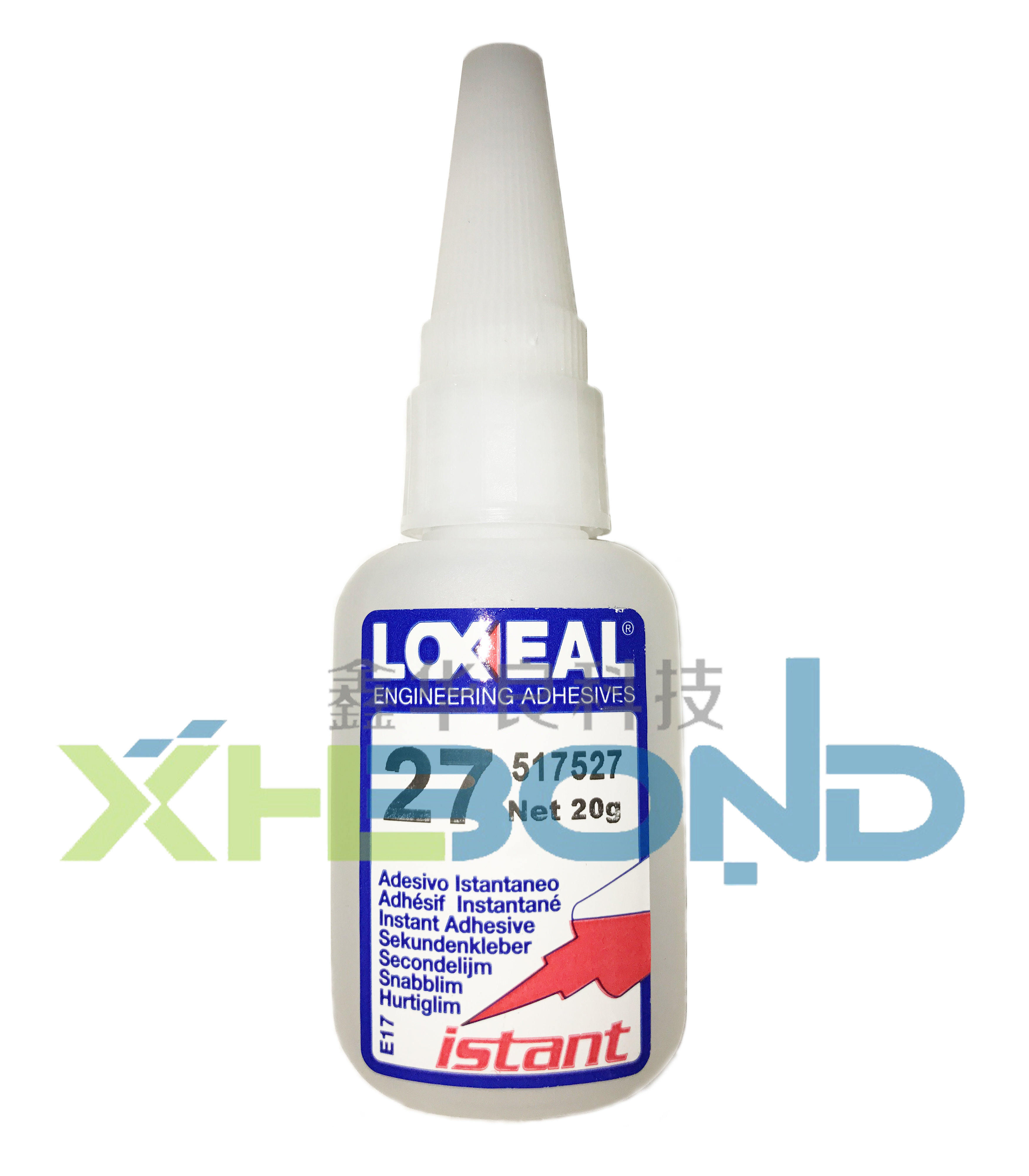 樂(lè)賽爾LOXEAL27瞬干快干膠